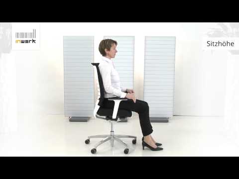 Video: Wie Sie Ihren ergonomischen Bürostuhl richtig verwenden, um den Sitzhalt zu bekämpfen