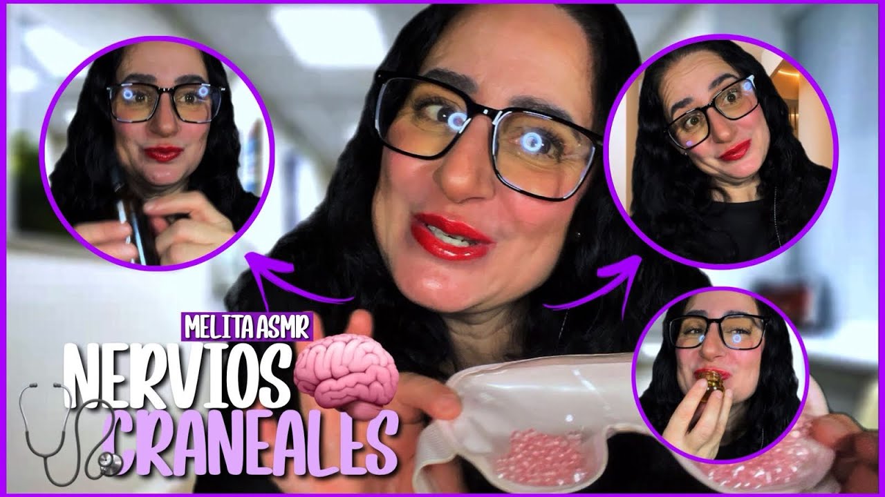 ASMR nervios craneales 🧑‍🏫🩺🩻📈👩‍🏫