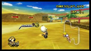 MY FIRST WIN IN MARIO KART WII ONLINE