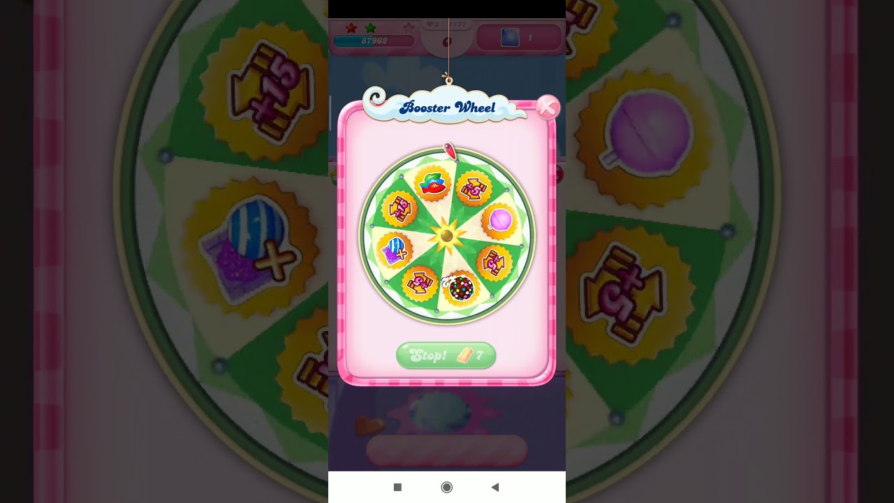 Real Candy Crush Saga Game-Level 1177 Failed!!! Note the Mistakes