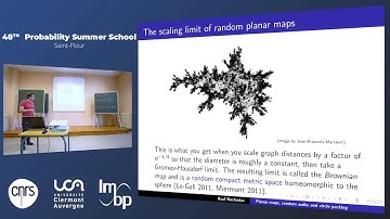 Asaf NACHMIAS   Planar maps, random walks and the circle packing theorem   part 1 8   YouTube