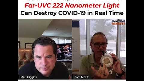 How Far-UVC 222 Light Can Destroy Coronavirus in Real Time
