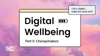 Startup stories I Digital Wellbeing Event Series: Changemakers screenshot 4