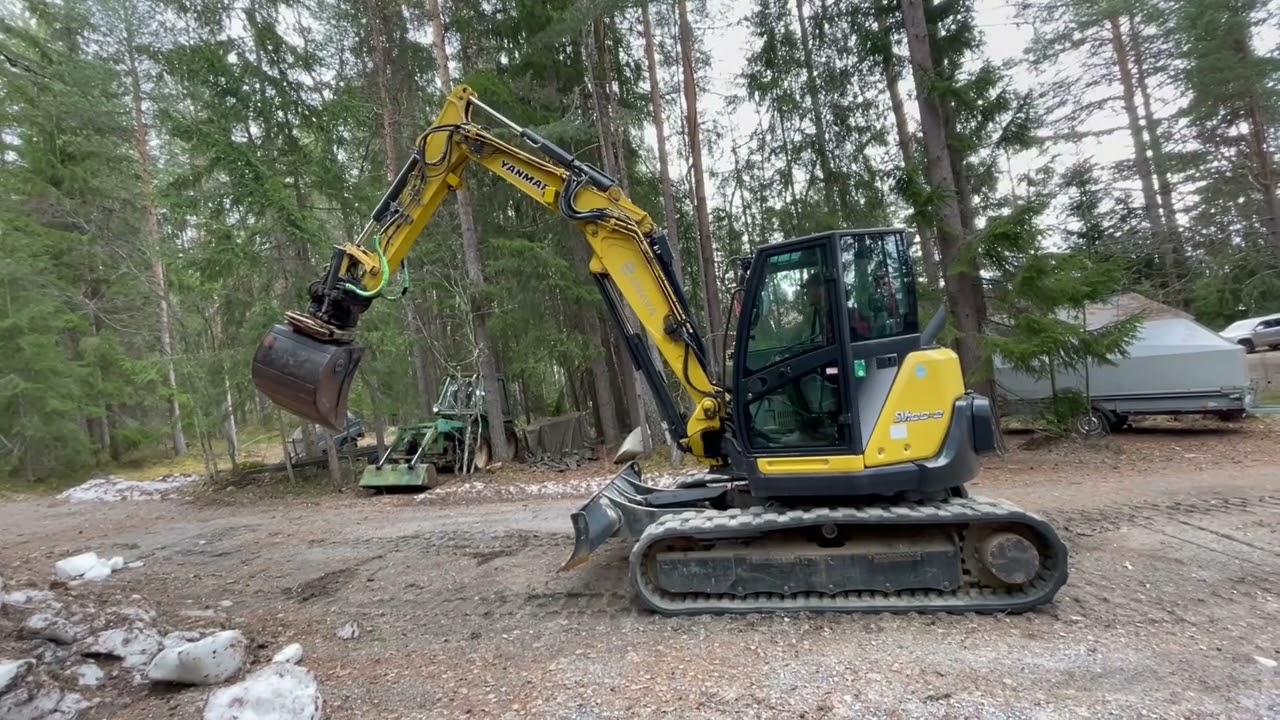 Bandgrävare Yanmar Sv100-2A-2PB