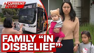 Family furious after bus stop relocated in front of their home | A Current Affair