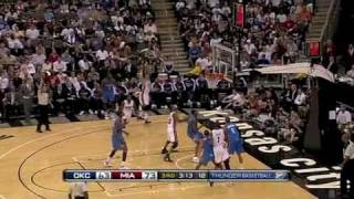 Miami Heat vs Oklahoma City Thunder (103 - 96) October 8, 2010