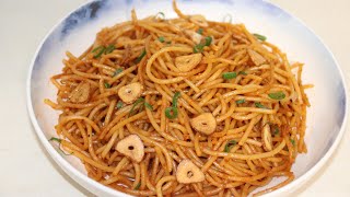 Garlic Spaghetti Recipe! Easy and Delicious Recipe!!
