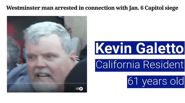 US Capitol Arrests: Kevin Galetto