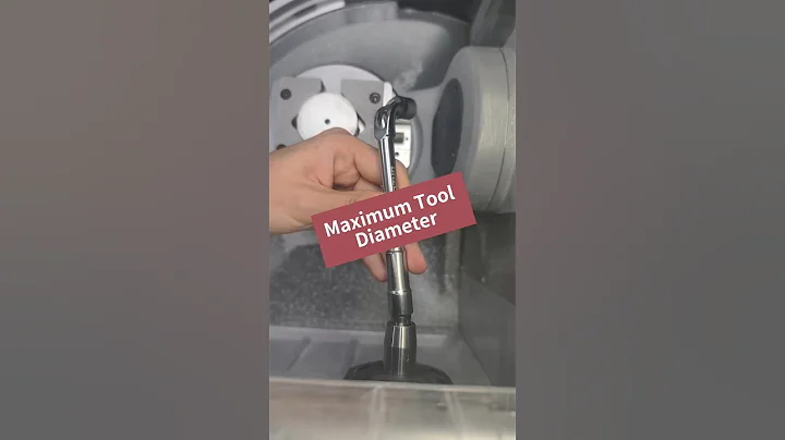 What is the maximum tool diameter Xmachine XM-100 Desktop CNC can hold? #cncmachine #cncmill