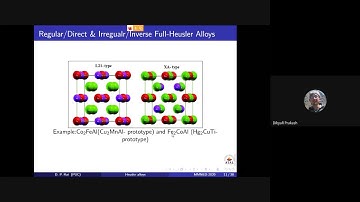 MMNED-D3-L3 | Transition metal based Heusler alloys and it