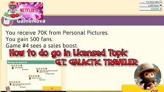 Game Dev Tycoon - Netflix - How to Create a Good G.T. GALACTIC TRAVELER Title with Big Rewards screenshot 2