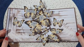 Twinkle butterflies POP-UP CARD for Christmas 🌟✨🌟 #christmas