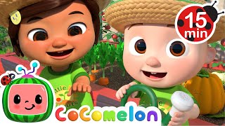 ninas gardening song nature for kids ninas familia cocomelon nursery rhymes kids songs