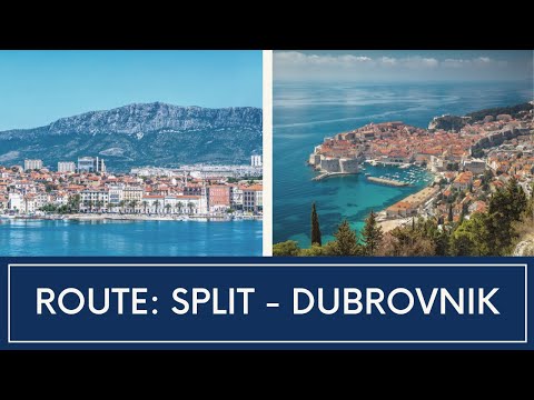 Video: Yachtcharter Kroatia: Fra Split Til Dubrovnik