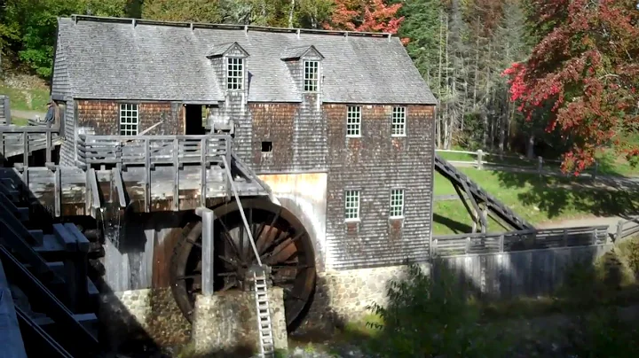 Water Powered Sawmill at Kings Landing