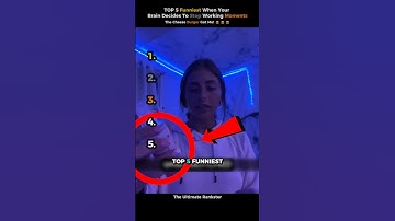 TOP 5 grappigste momenten waarop je hersenen besluiten te stoppen met werken