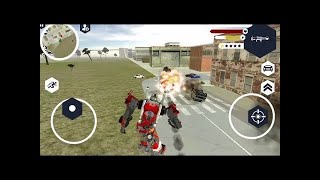 Robot Fire truck Car Android Gameplay screenshot 4