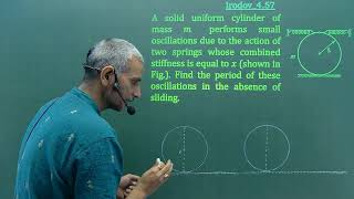 Irodov Solution 4.57 || SHM || IIT JEE || Olympiad Training ||