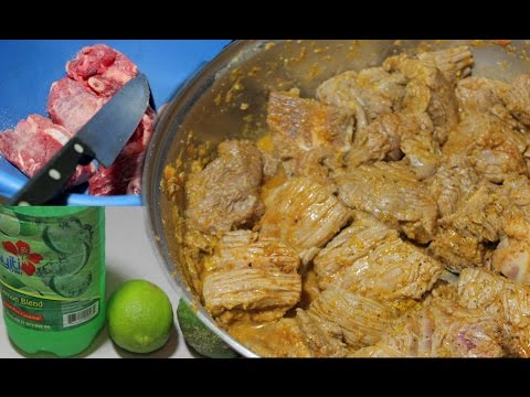 How To Clean And Marinate Beef The Haitian Way