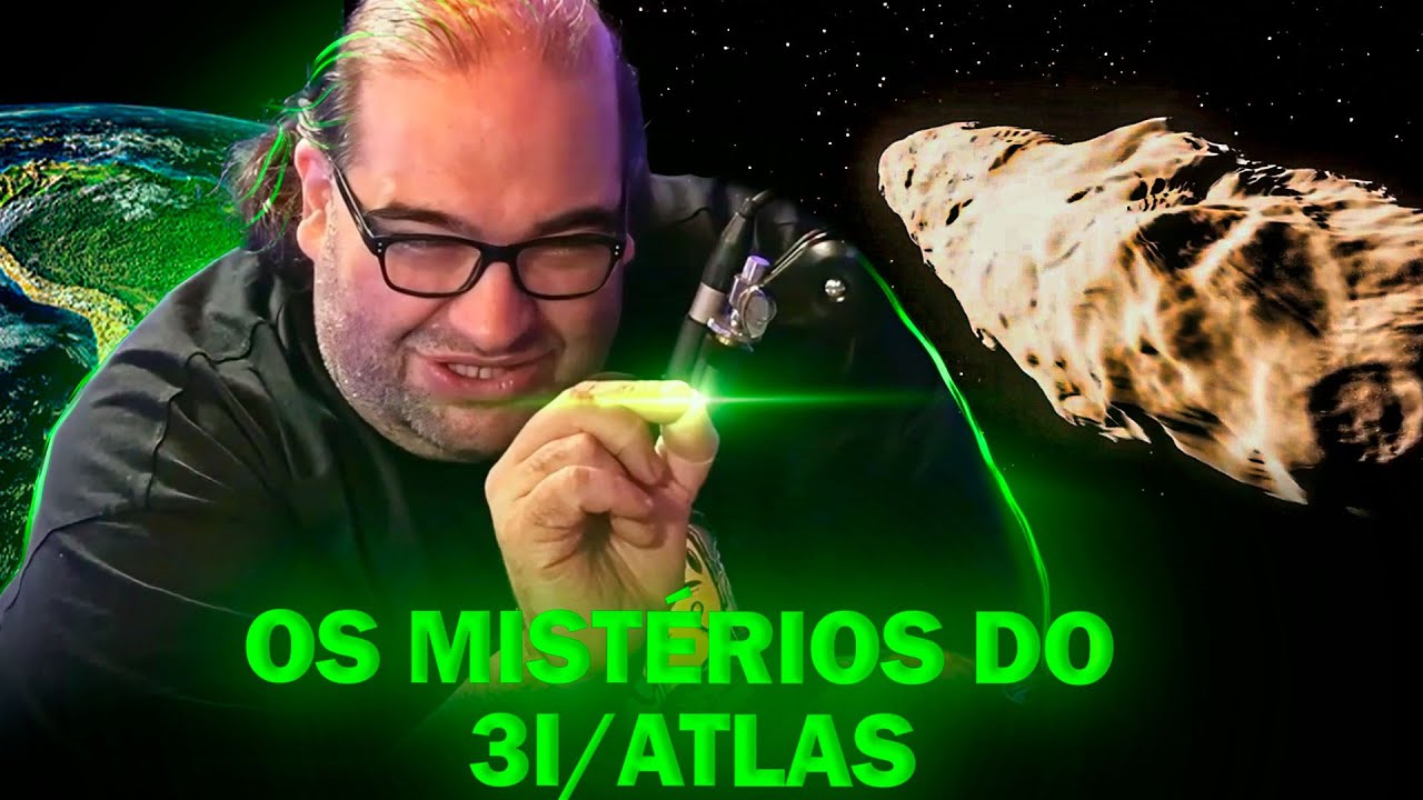 1 Hora de SERGIO SACANI Revelando os MISTÉRIOS do 3I/ATLAS