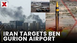 Iran IRGC Claims Missile Strike On Israel’s Ben Gurion Airport | NewsX World