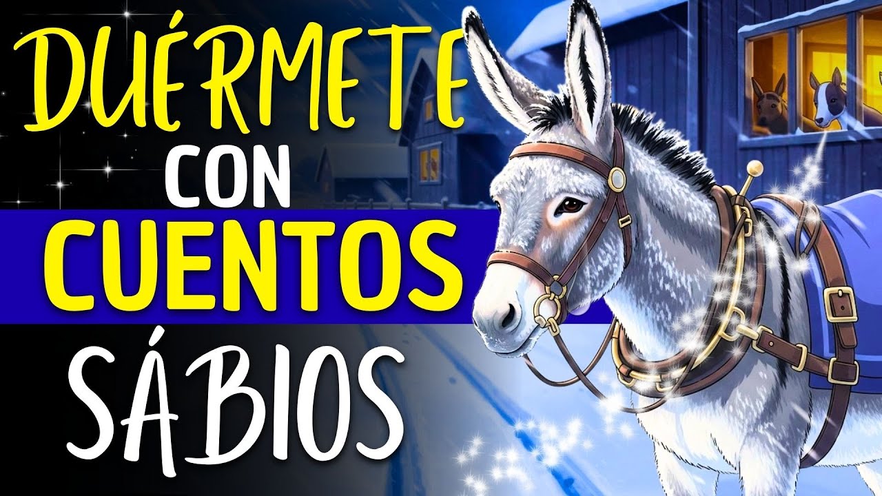 😴 DUÉRMETE con la LEYENDA ANCESTRAL del Burro y el Peso del Alma y Otro Cuento Sábio 🐴