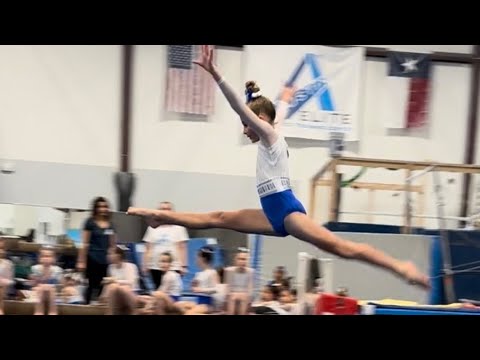 Level 4 Floor Routine - Scoring a 9.05 - YouTube