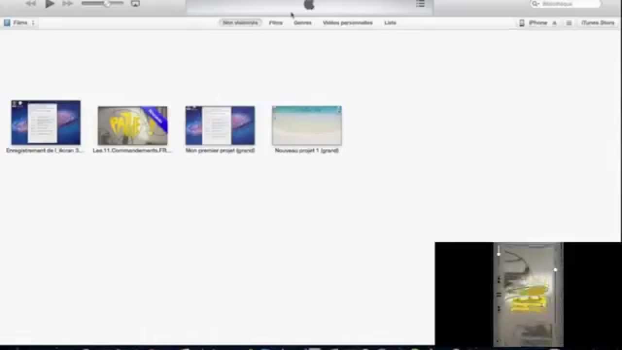 comment transférer des films sur itunes puis sur son iphone ipod ipad YouTube