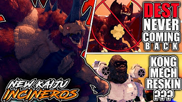 New INCINEROS Kaiju! | Destoroyah NEVER Coming Back? | Kong MECH Reskin?! ||| Kaiju Universe