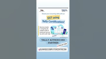 🥇TALLY CERTIFICATION #tally #centre #skills #job #gst #shorts #videos #account #tds #tcs #commerce