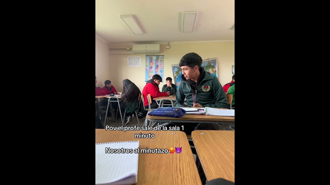 POV HACEMOS SENTIR DE VISITANTE AL PROFE 🥁 DE LOS MEJORES EL PROFE ESTÁ DE VISITANTE 