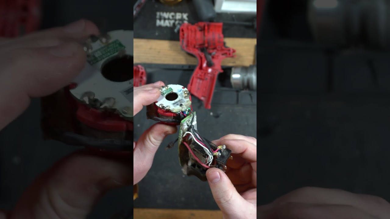 Milwaukee M12 Impact Driver Fault Finding  #milwaukee  #repair #diy  #powertool #tech