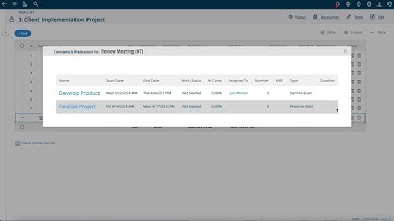How to Use the Task Number for Predecessors & Successors on the Task List