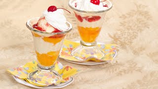 Recette Pêche Melba En Coupe