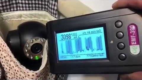 How to detect search find scan wireless wifi hidden spy camera by GQ EMF-390/380/360 emf rf detector