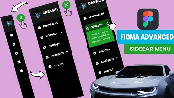 Advanced Sidebar Menu In Figma | 2023