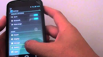 Google Nexus 4: How to Enable/Disable Talk Back (voice feedback)