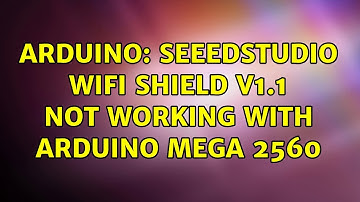 Arduino: Seeedstudio Wifi shield v1.1 Not working with Arduino Mega 2560