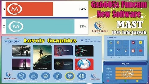 📡 GX6605S Funcam New Software 2025 – USB & RS232 Upgrade + Full Features Guide