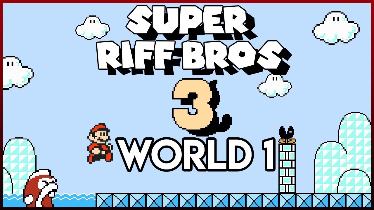 Super Riff Bros. 3 - World 1 - YouTube