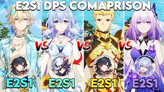 BEST E2S1 DPS IN 4.5?? Aventurine SP vs Robin SP vs Gilgamesh vs Castorice | HSR. screenshot 4