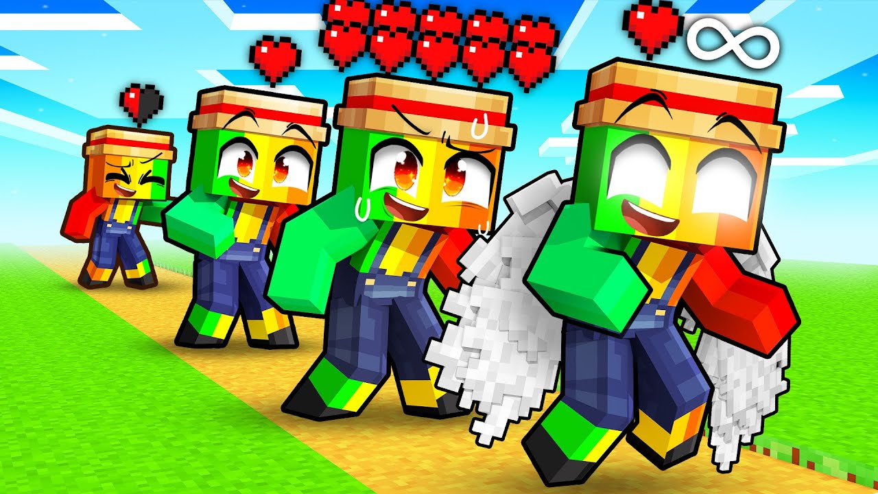 De la NAISSANCE à l'IMMORTALITÉE de Awariz sur Minecraft !