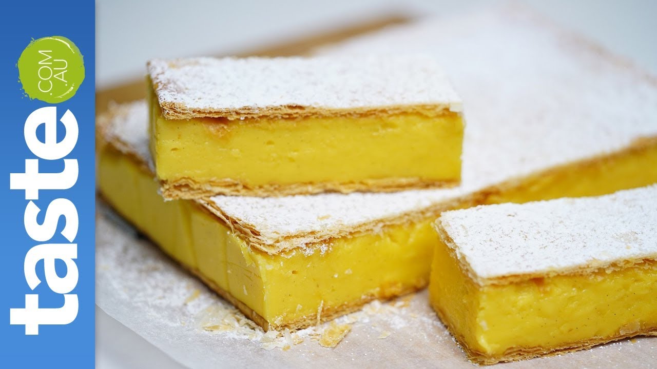 Vanilla Slice Taste Com Au Youtube
