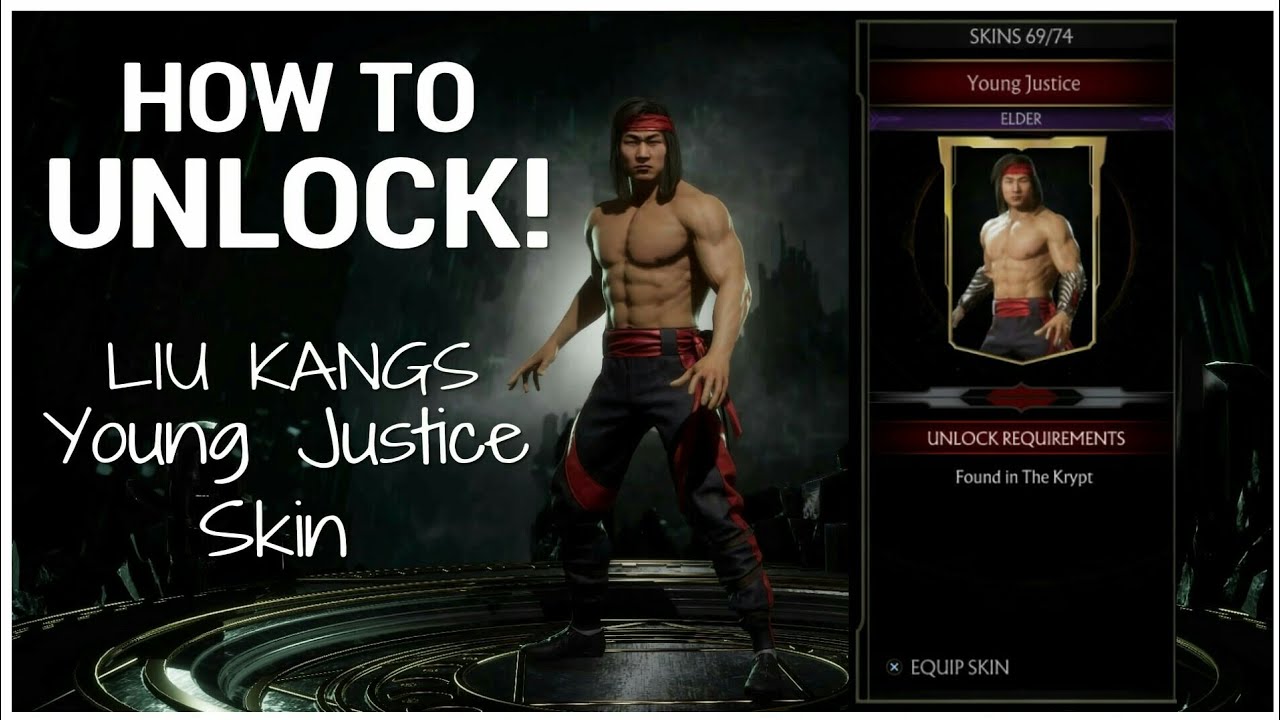 How To Unlock Liu Kangs "Young Justice" Skin In Mortal Kombat 11