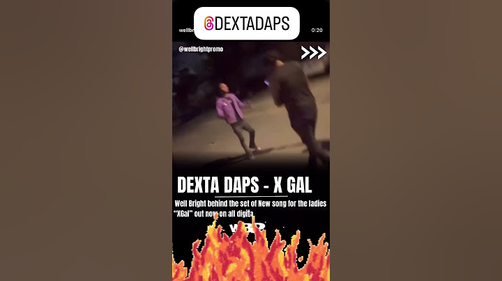 #WBTV 🔥🎦 Behind the scenes of X GAL // Dexta Daps // Out now!