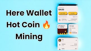 Here Wallet Hot Coin Mining Telegram Near Wallet Free Hot Coin Mining Hot Coin Village Earning