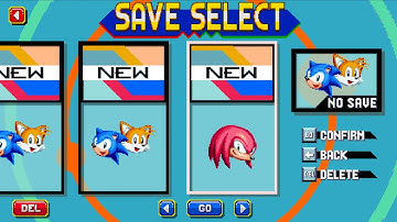 Sonic Mania: Android V7|All Playable Characters (4K/60FPS)