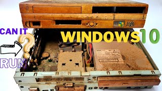 20 Years abandoned in the kitchen ?  Tiny Pc NEC Restoration  Does it run with Windows 10?