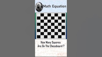 How Many Squares Are On a Chessboard? ♟️🧠 #maths #iqtes