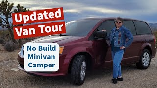 'No Build'Minivan Camper•Van Tour• Dodge Grand Caravan • Vanlife